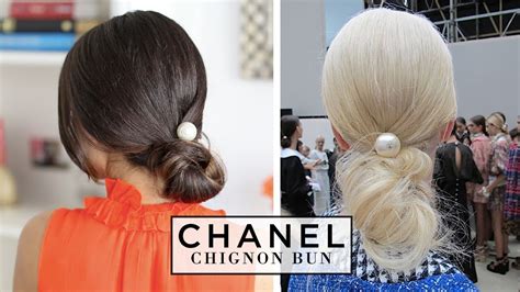 chignon chanel